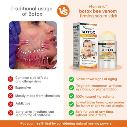 🐝Made and Shipped from USA✨Flysmus™ Botox Bee Venom Firming Serum Stick🔥LAST DAY 70% OFF Emilia Kollektiv